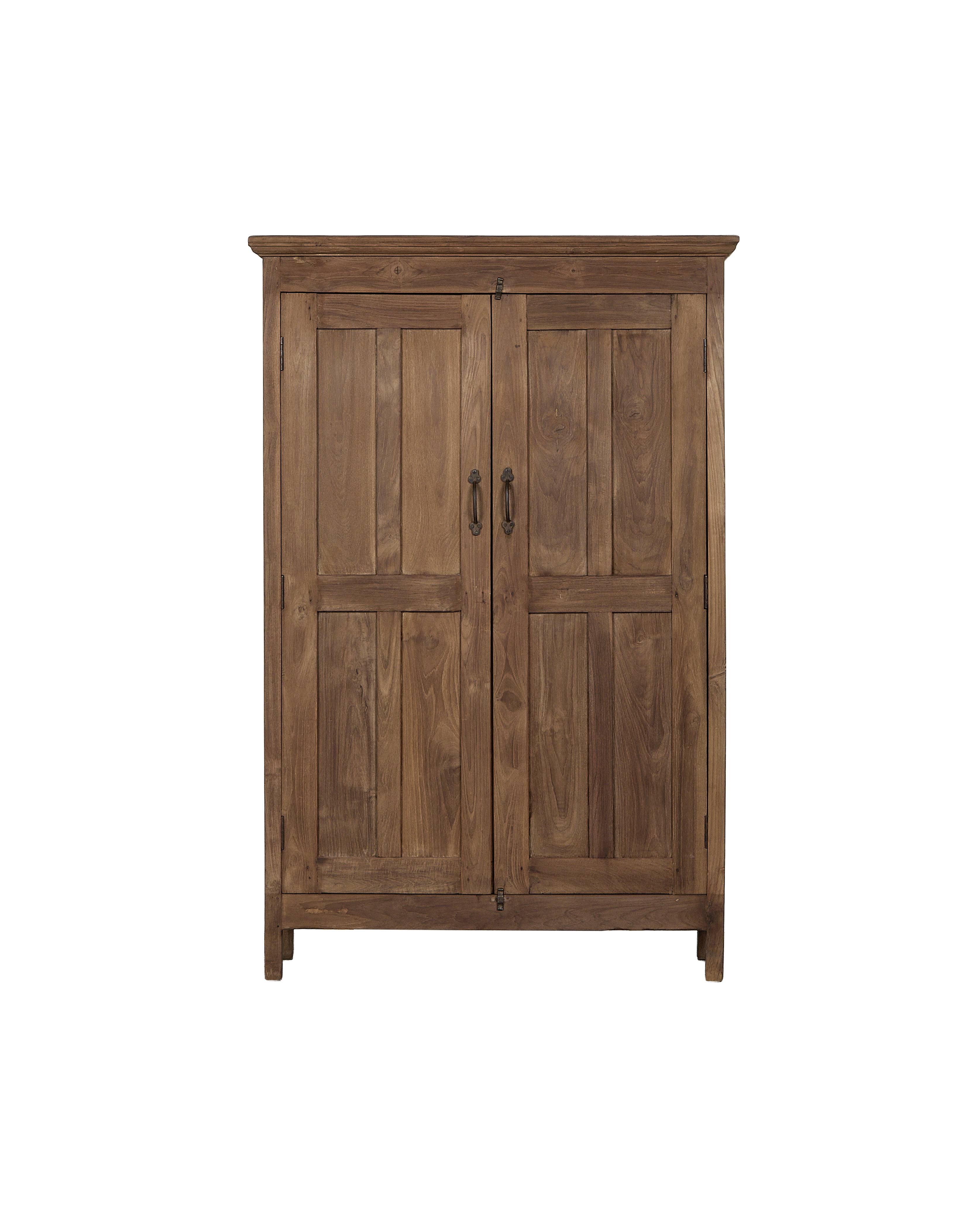 Wood Cabinet - Natural - oak - from India - vintage