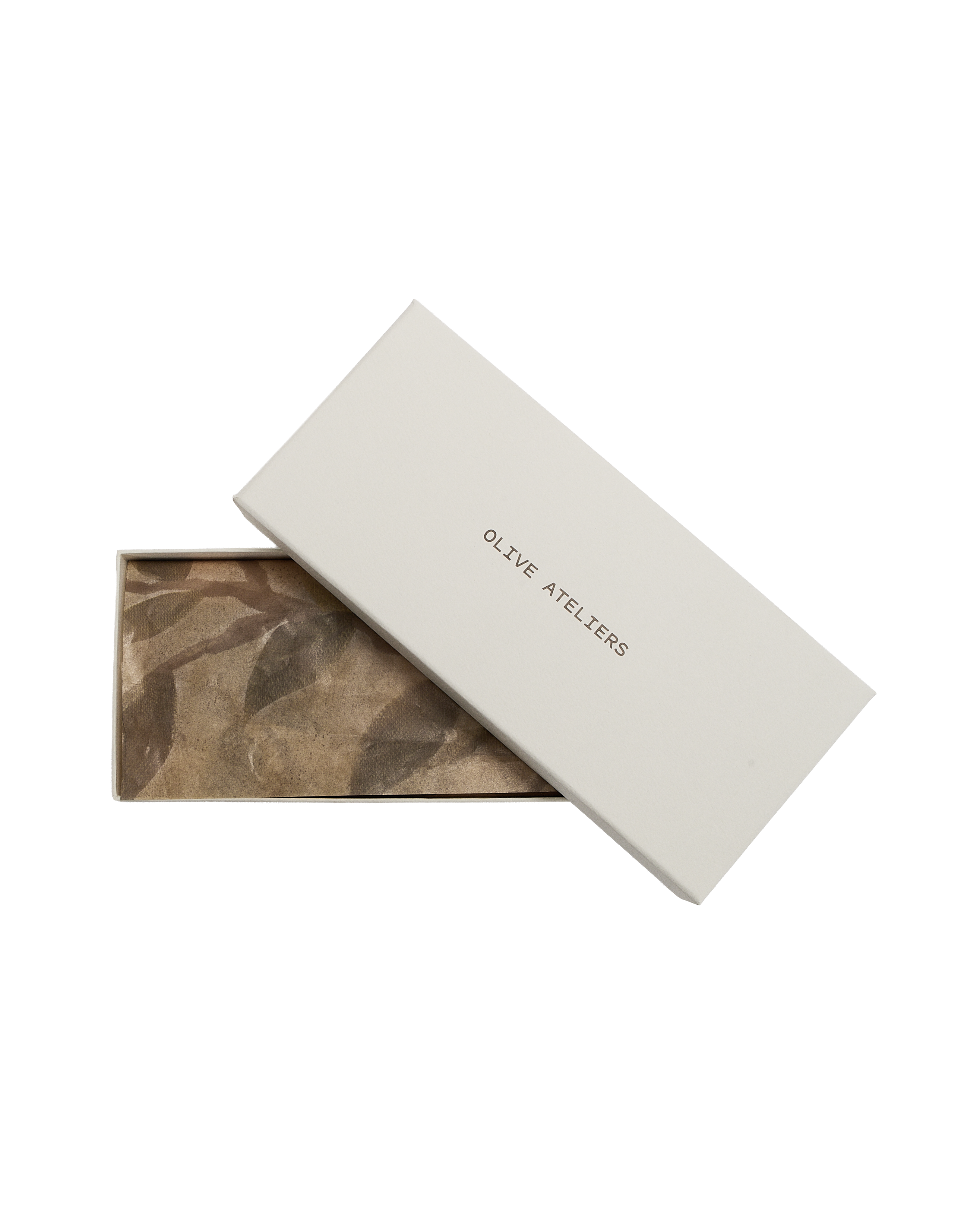 Keepsake gift box opened to Bosc Pear tissue