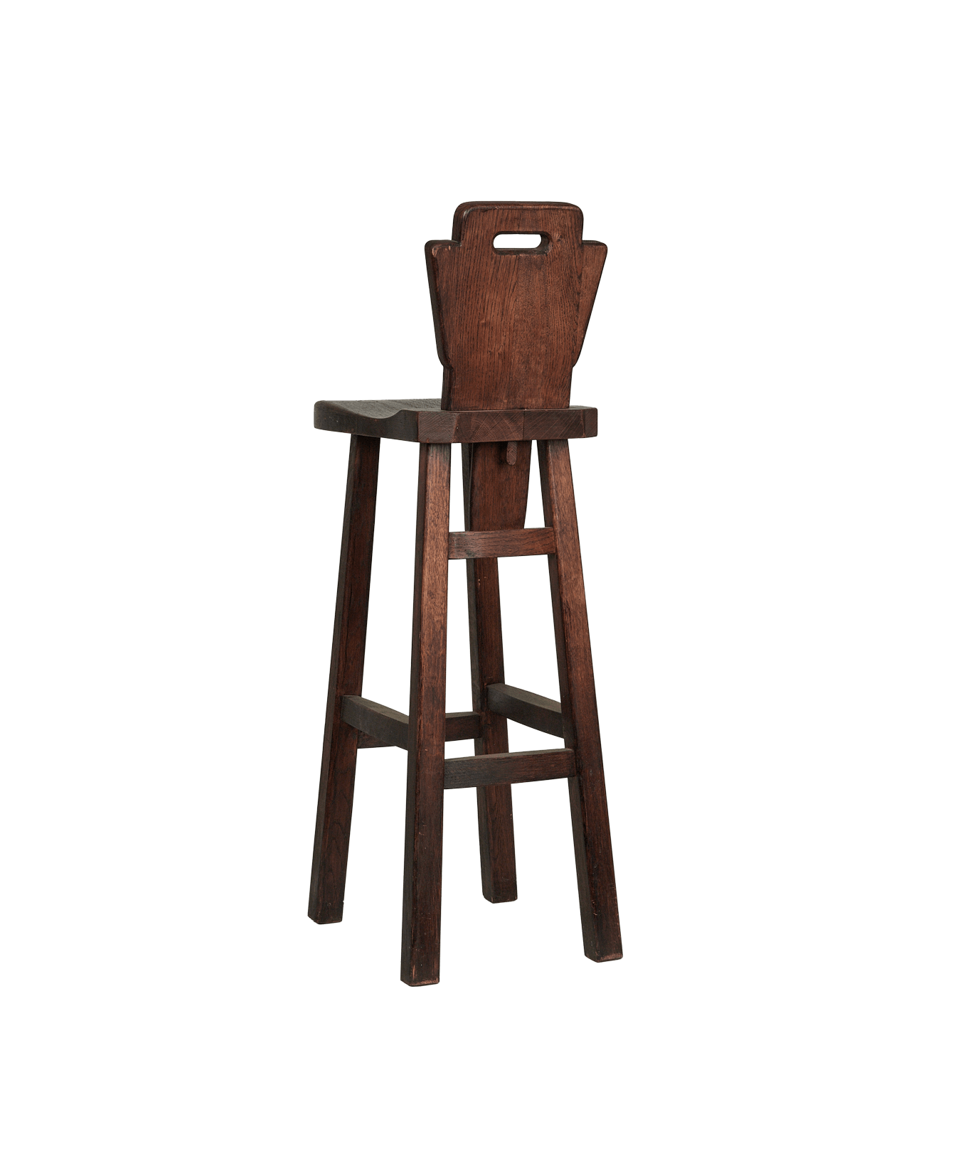 Vintage Bar Stool from Denmark made of Wood