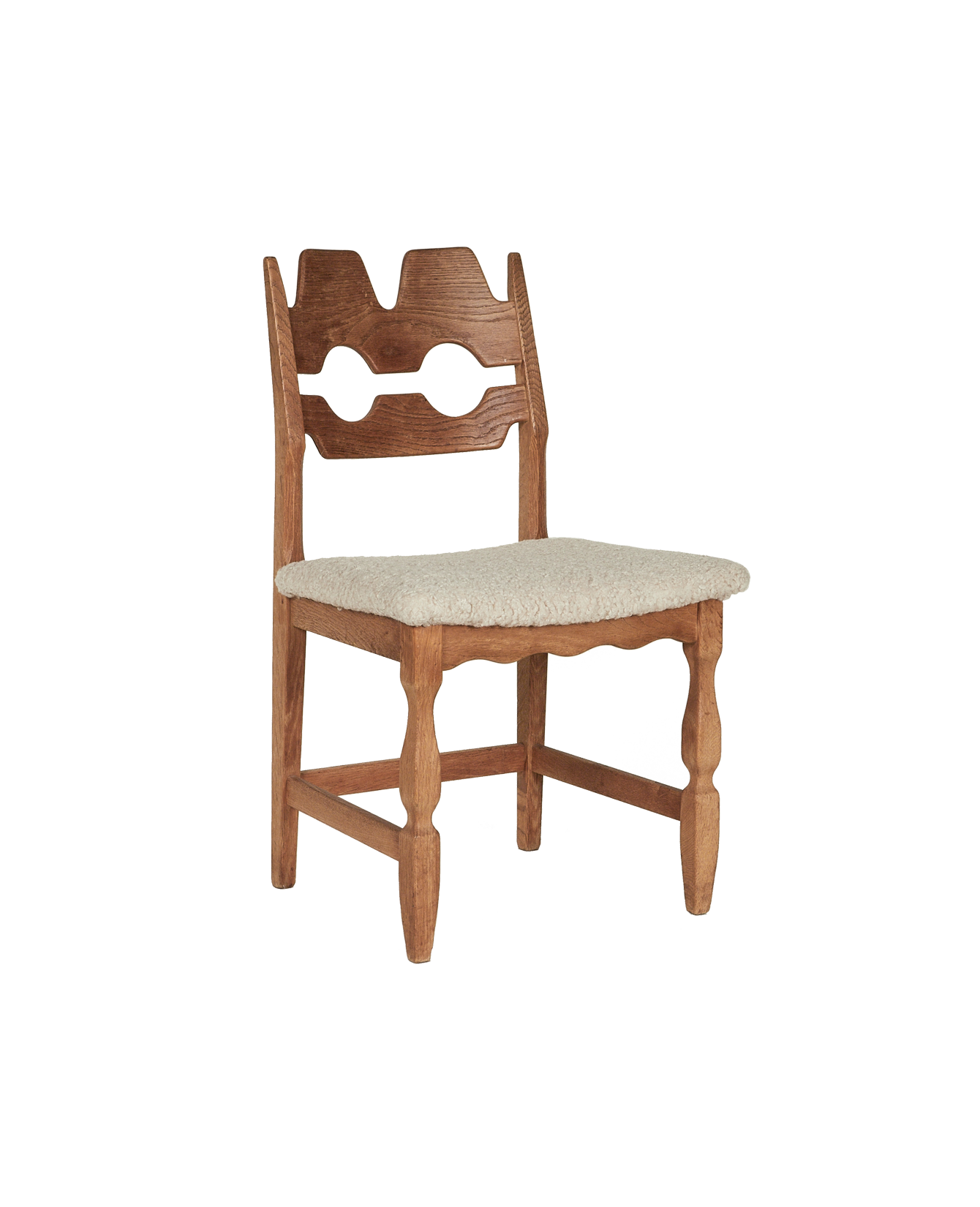 Vintage Henning Chair - Razorblade from Denmark made of Wood