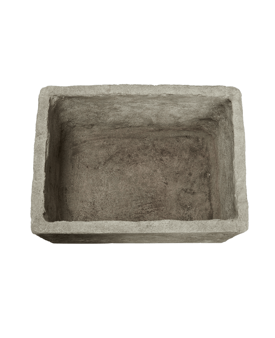 Reproduction Stone Inspired Trough - Rectangle from Domestic - Planters, Fountains, & Water Features