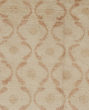 Zeki Müren Runner - Beige and Brown Lattice