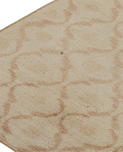 Zeki Müren Runner - Beige and Brown Lattice