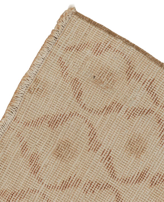 Zeki Müren Runner - Beige and Brown Lattice