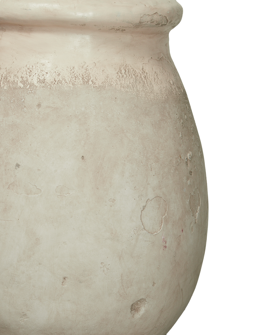 Reproduction Cast Biot Jar from Domestic made of Cement