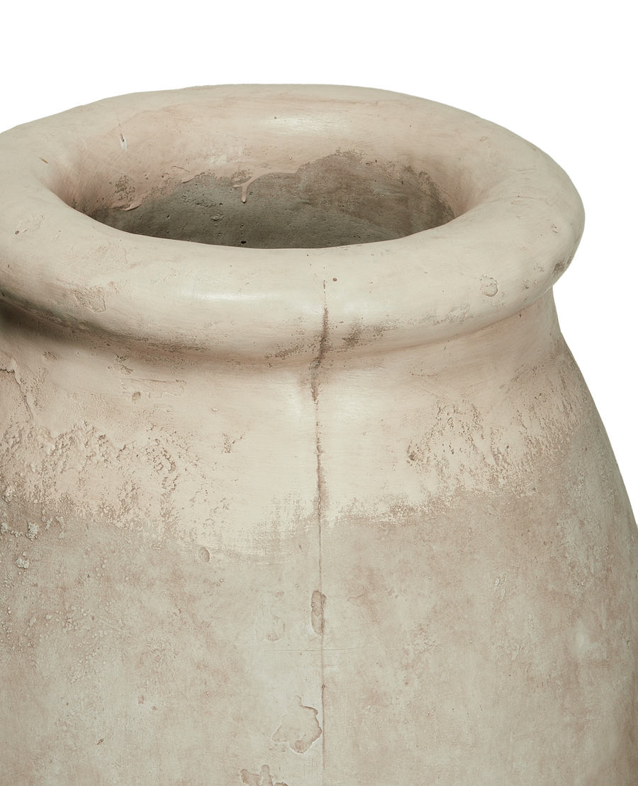 Reproduction Cast Biot Jar from Domestic made of Cement