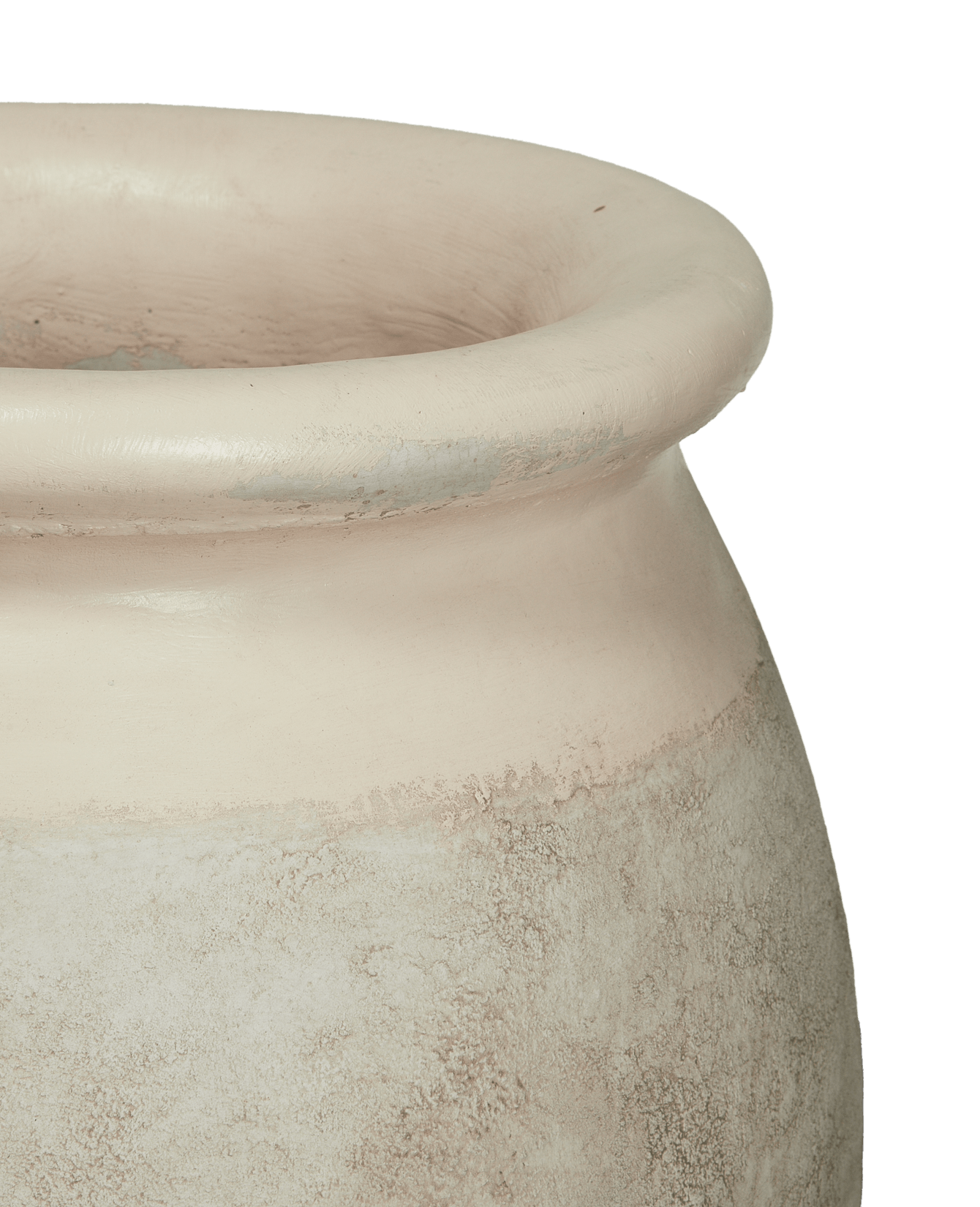 Reproduction Cast Aubergine Jar from Domestic made of Cement