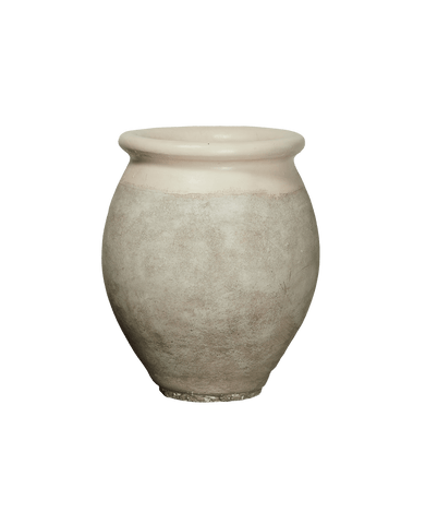 Reproduction Cast Aubergine Jar from Domestic made of Cement