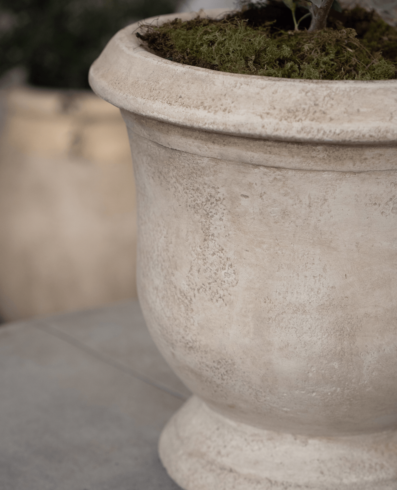 Reproduction Cast Anduze Jar from Domestic made of Cement