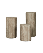 Cast Fluted Pedestal