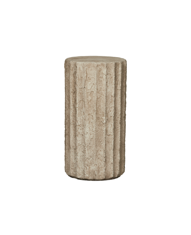 Cast Fluted Pedestal