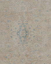 Persian Rug - Beige-Blue Floral