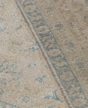 Persian Rug - Beige-Blue Floral