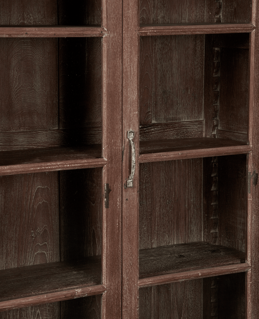 Vintage Wood Cabinet from India made of Wood