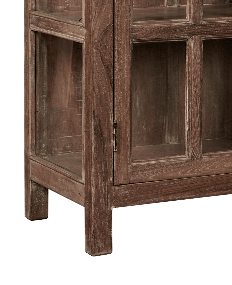 Vintage Wood Cabinet from India made of Wood