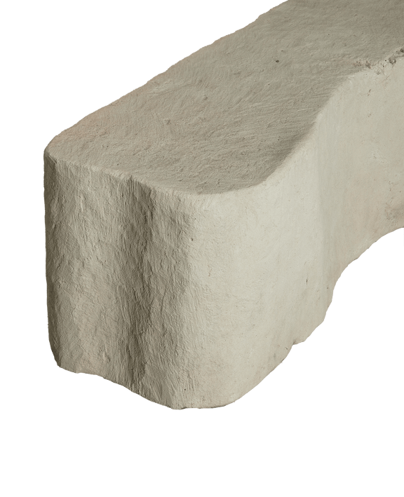 Limestone Bench - Carved