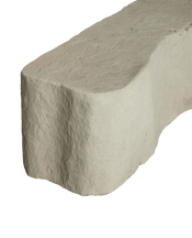 Limestone Bench - Carved