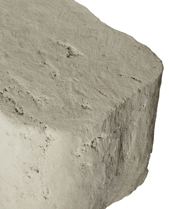 Limestone Bench - Carved