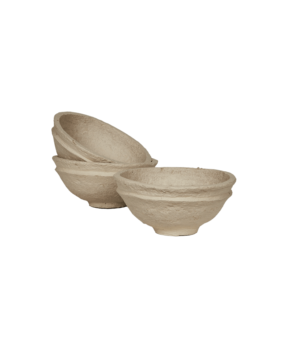 Reproduction Paper Mache Bowl - Shaped from India made of Paper Mache