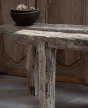 Acacia Wood Console