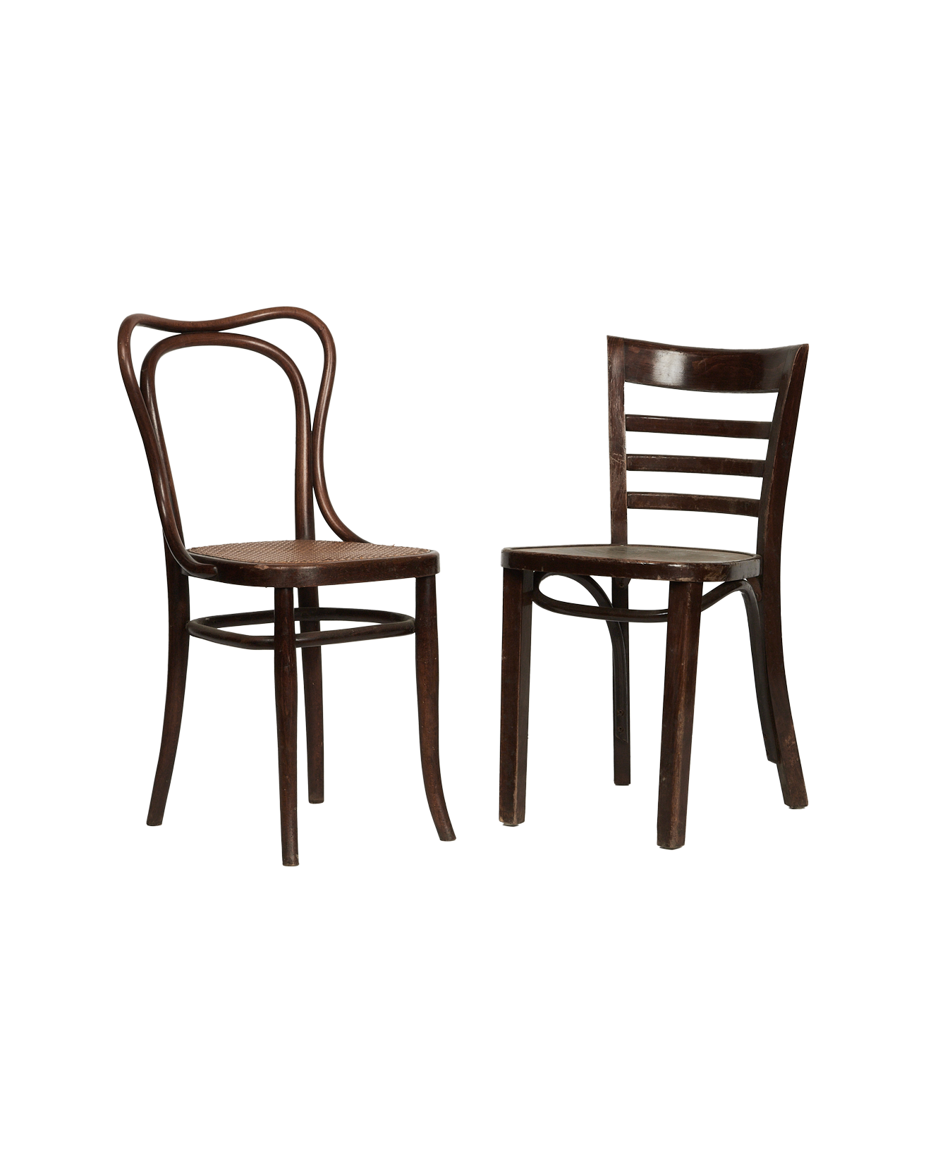 Vintage Wood Bistro Chair - Assorted from Belgium made of Wood