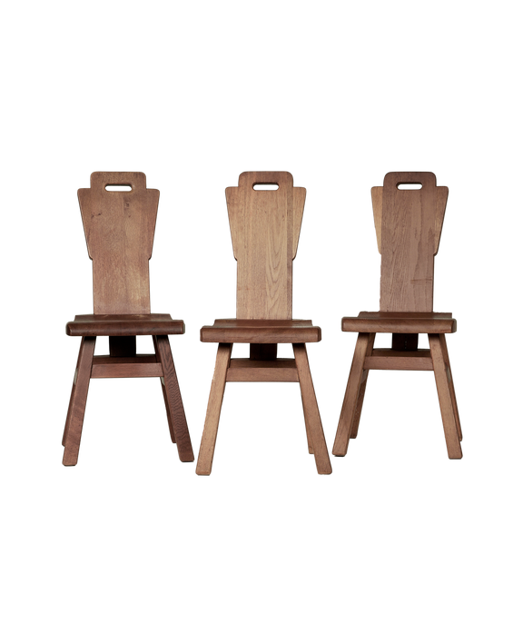 Brutalist Chair - Tall Back