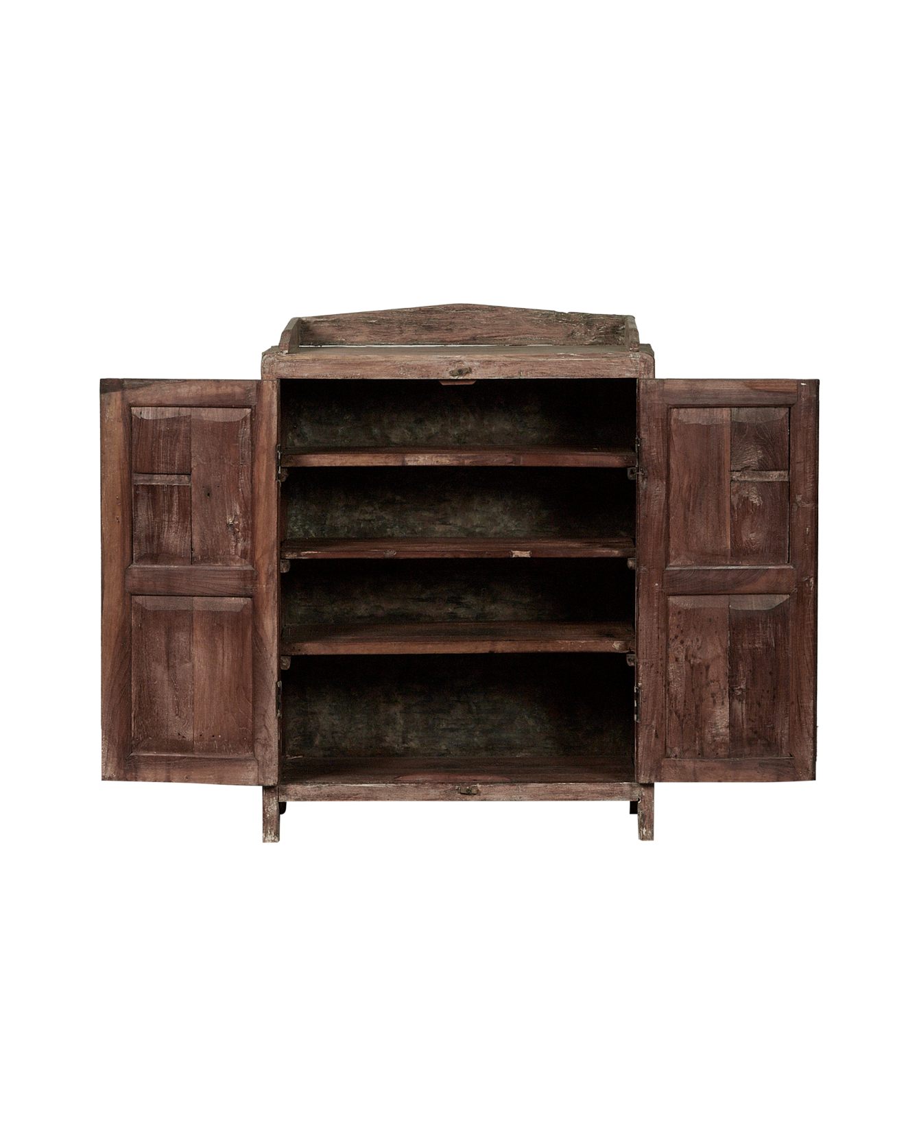 Vintage Wood Cupboard from India made of Wood