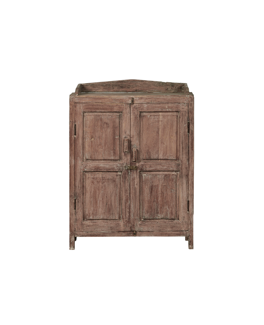 Vintage Wood Cupboard from India made of Wood