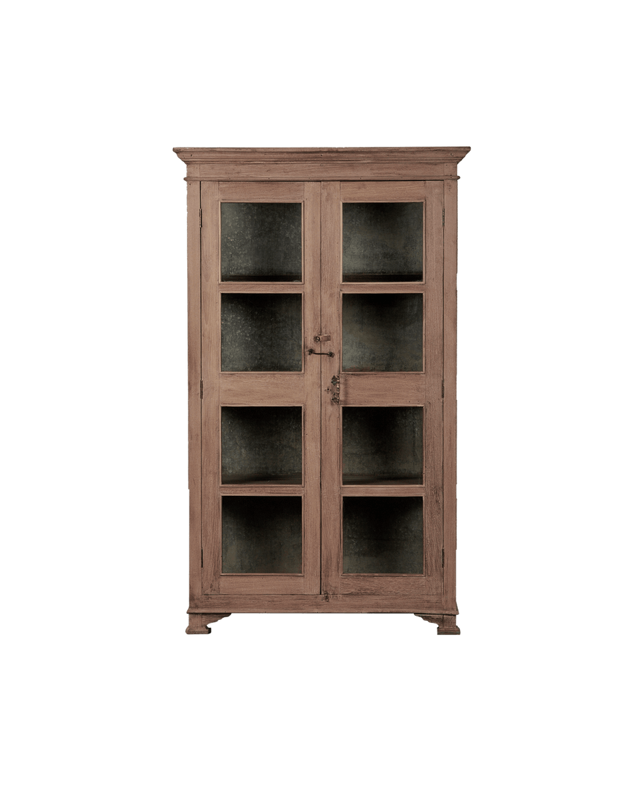 Vintage Wood Cupboard from India made of Wood
