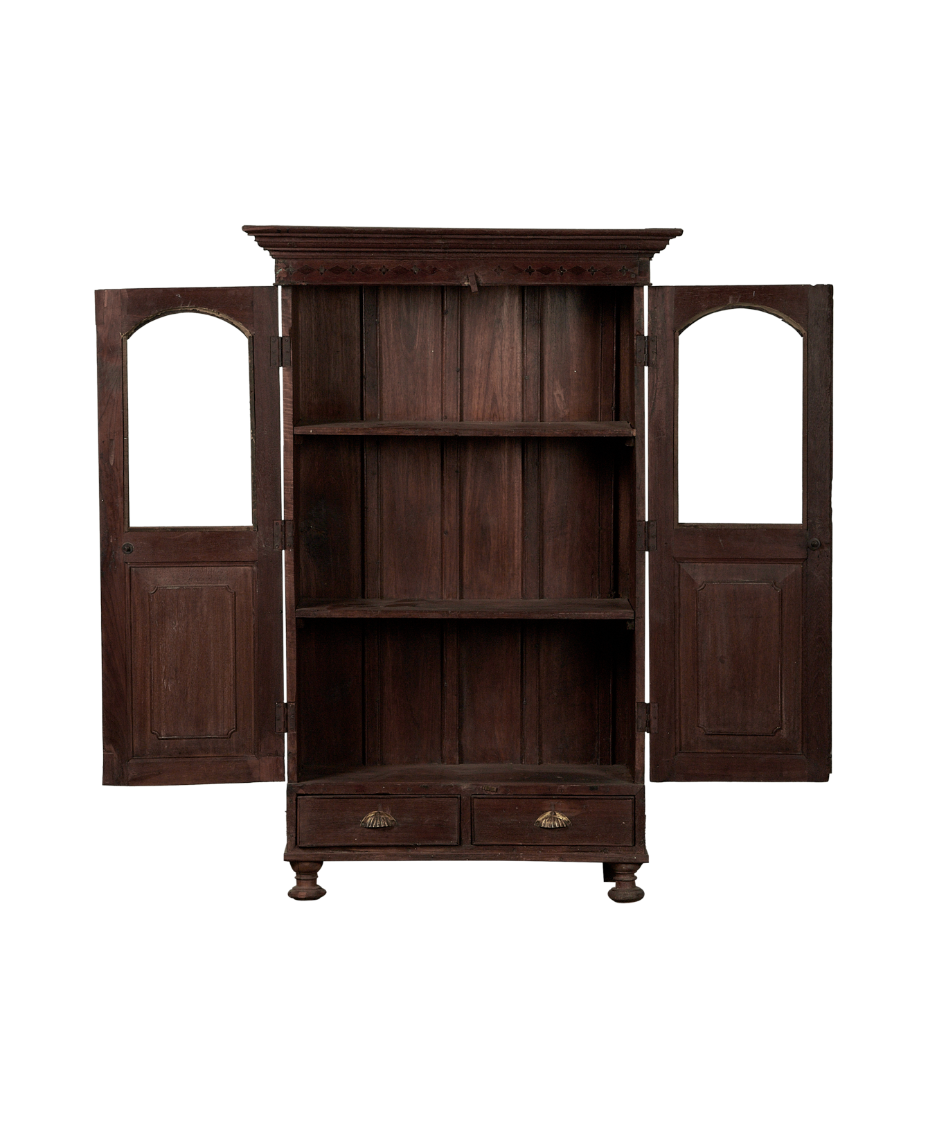 Vintage Wood Cabinet from India made of Wood