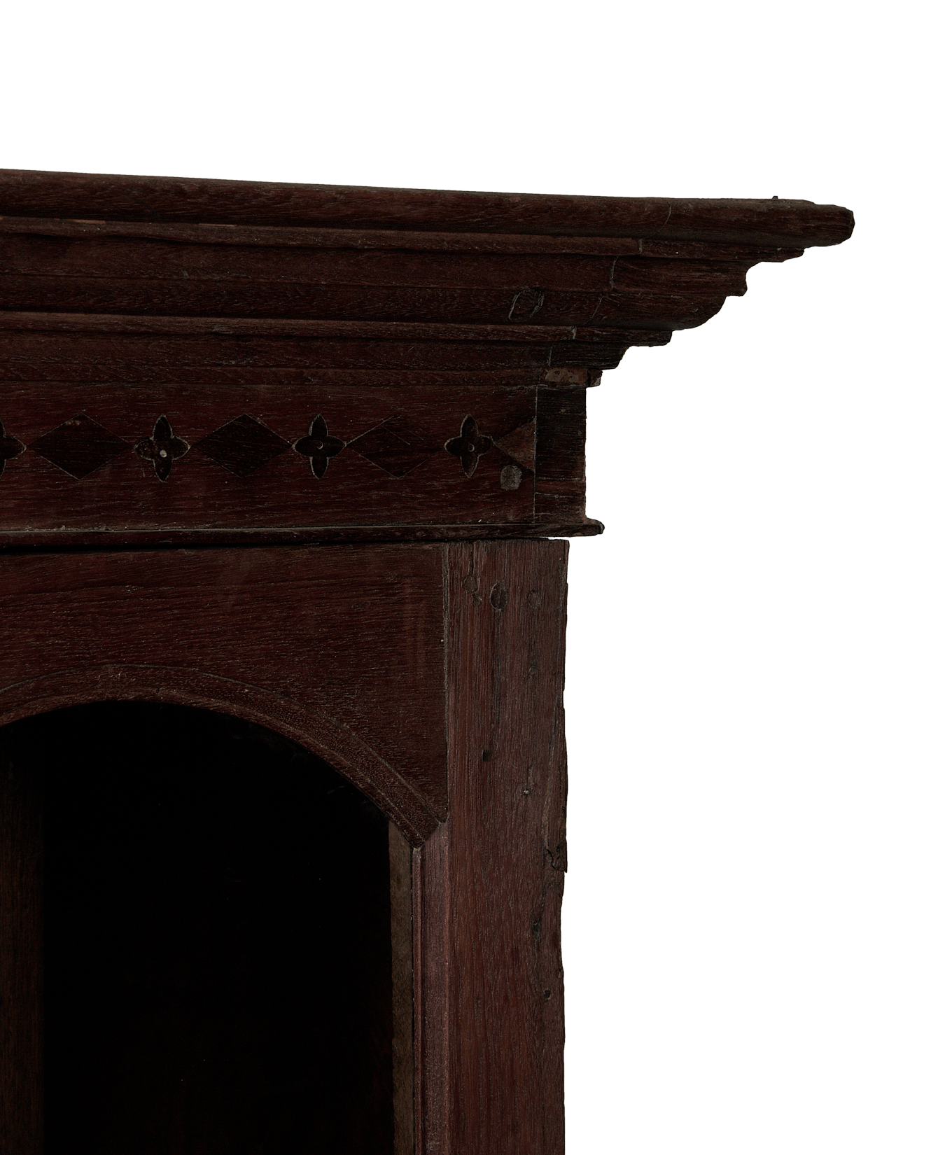 Vintage Wood Cabinet from India made of Wood