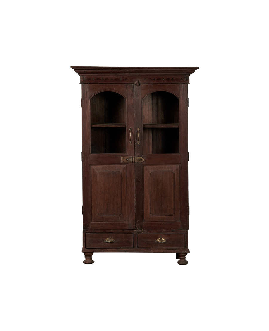 Vintage Wood Cabinet from India made of Wood