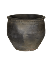 Wide Mouth Pot - Black