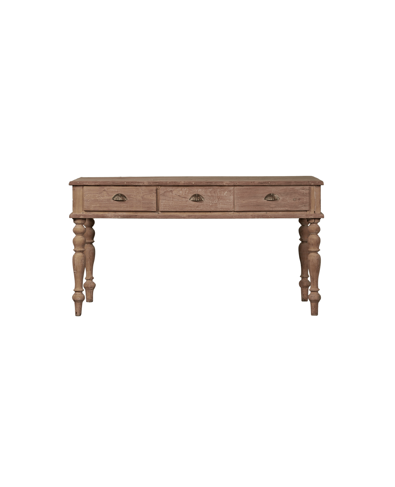 Vintage Wood Desk from India made of Wood