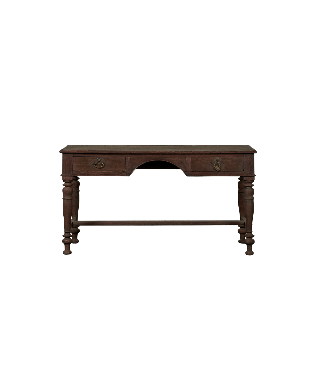 Vintage Wood Desk from India made of Wood