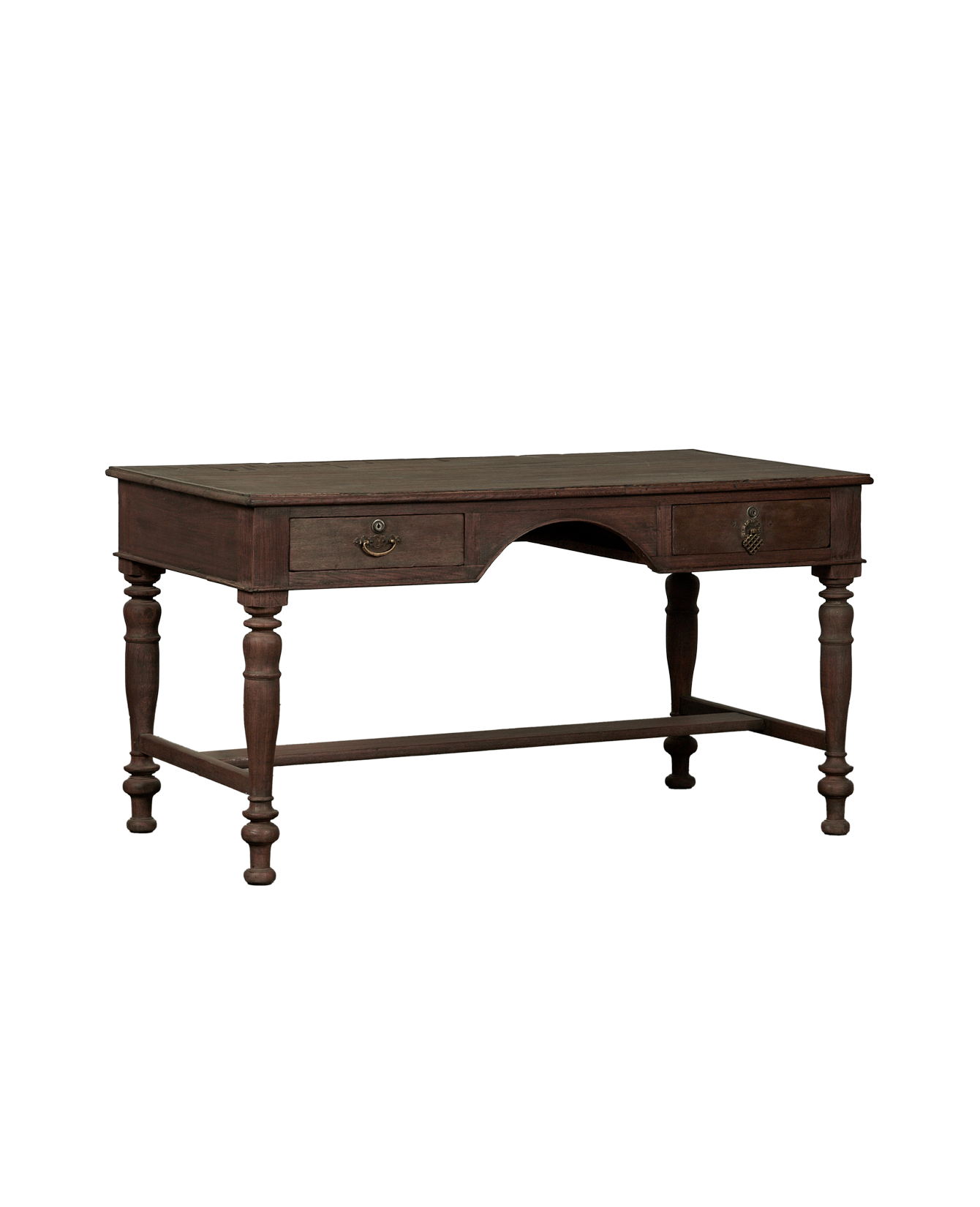 Vintage Wood Desk from India made of Wood