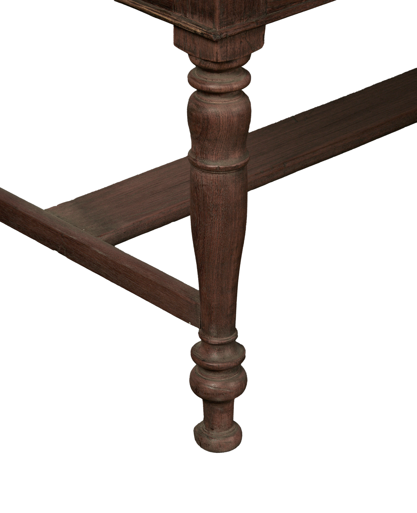 Vintage Wood Desk from India made of Wood