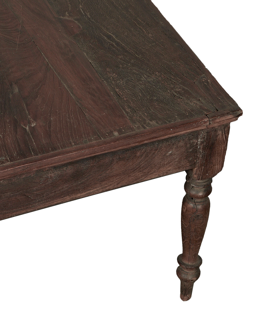 Vintage Wood Coffee Table from India made of Wood