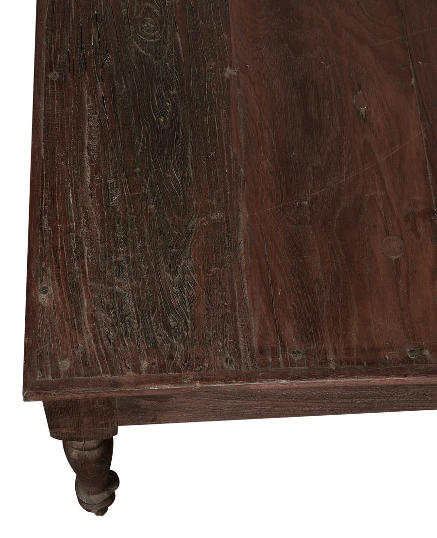 Vintage Wood Coffee Table from India made of Wood