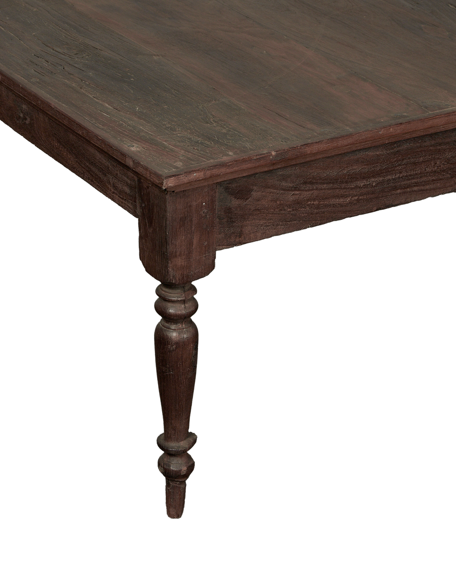 Vintage Wood Coffee Table from India made of Wood