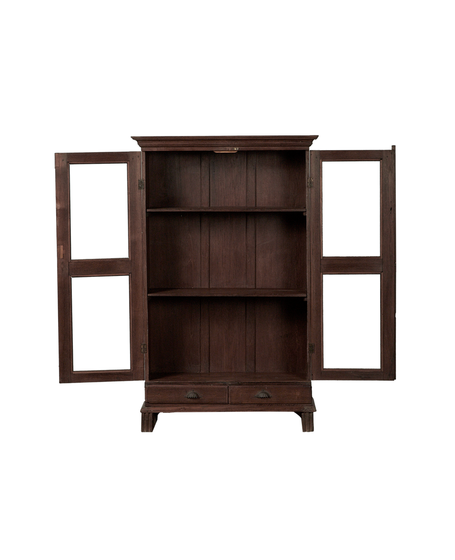 Vintage Wood Cabinet from India made of Wood