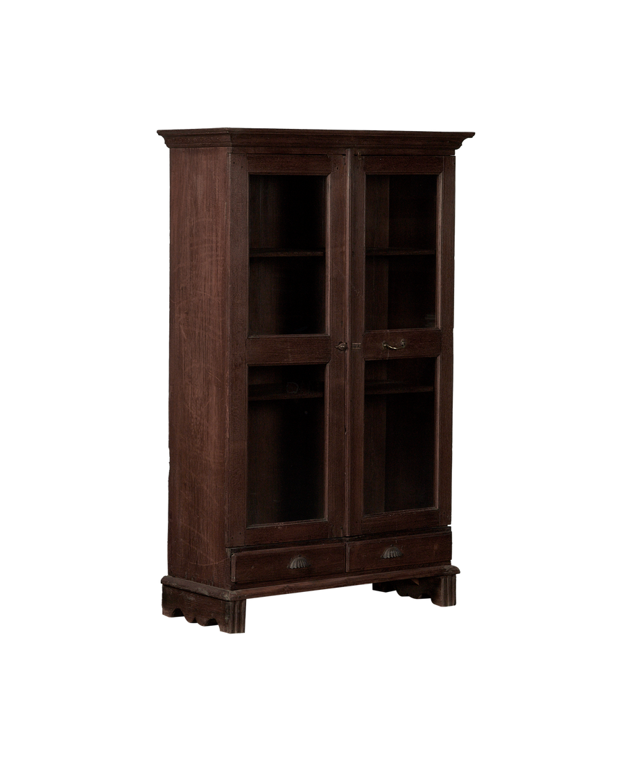 Vintage Wood Cabinet from India made of Wood