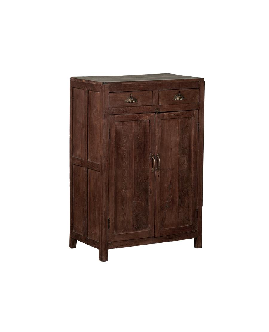 Vintage Wood Cabinet from India made of Wood
