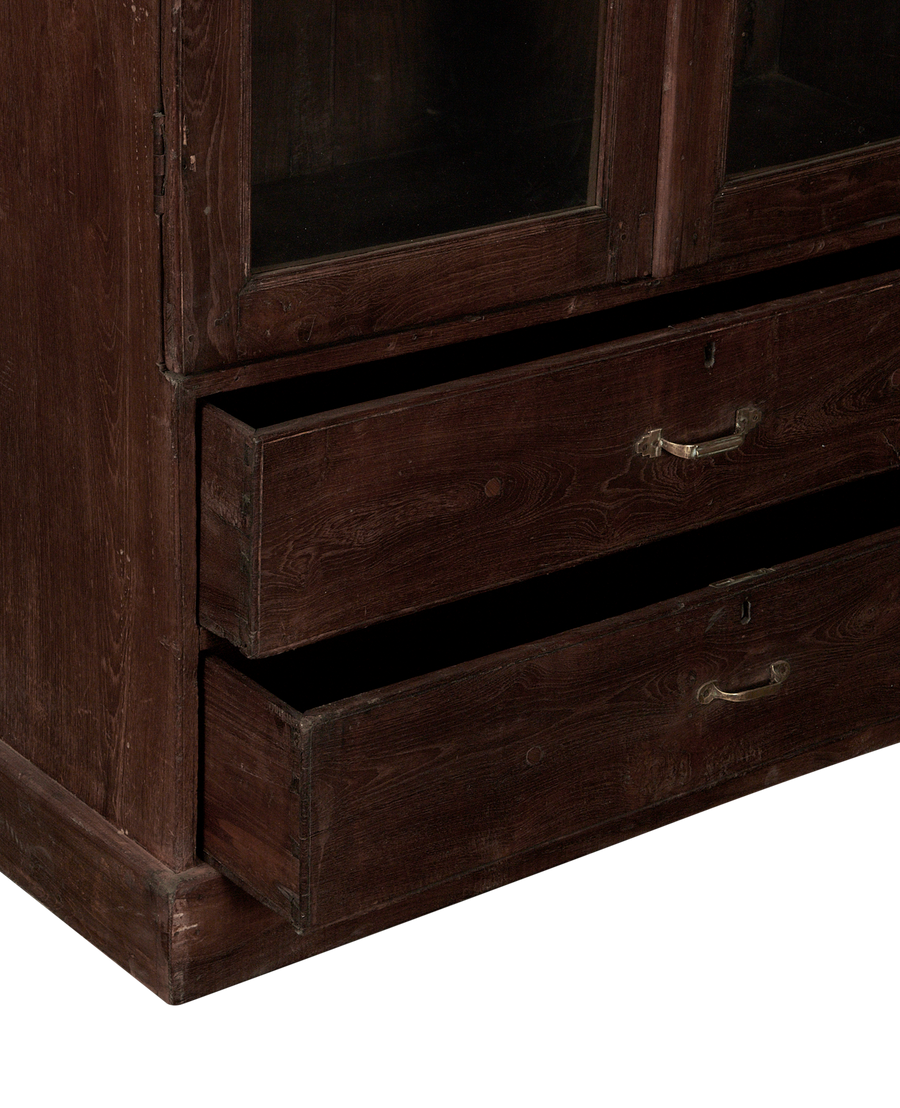 Vintage Wood Cabinet from India made of Wood