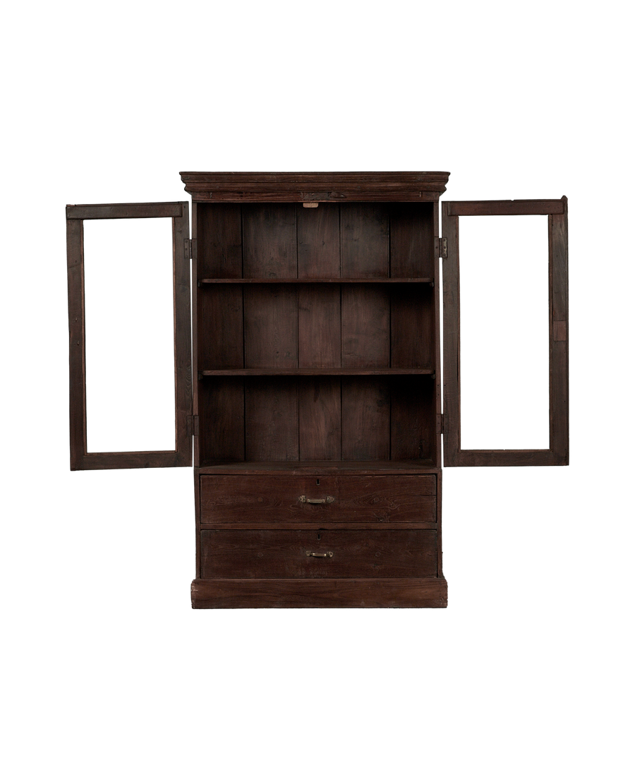 Vintage Wood Cabinet from India made of Wood