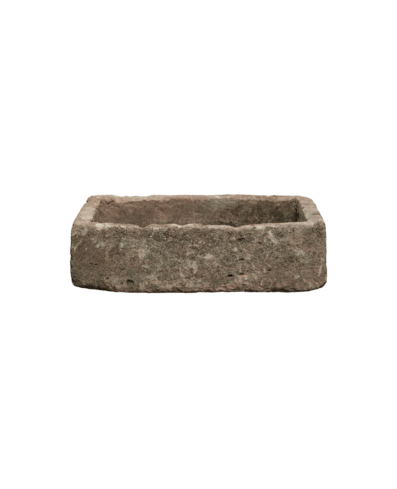 Vintage Limestone Trough - Rectangle from Indonesia - Planters, Fountains, & Water Features