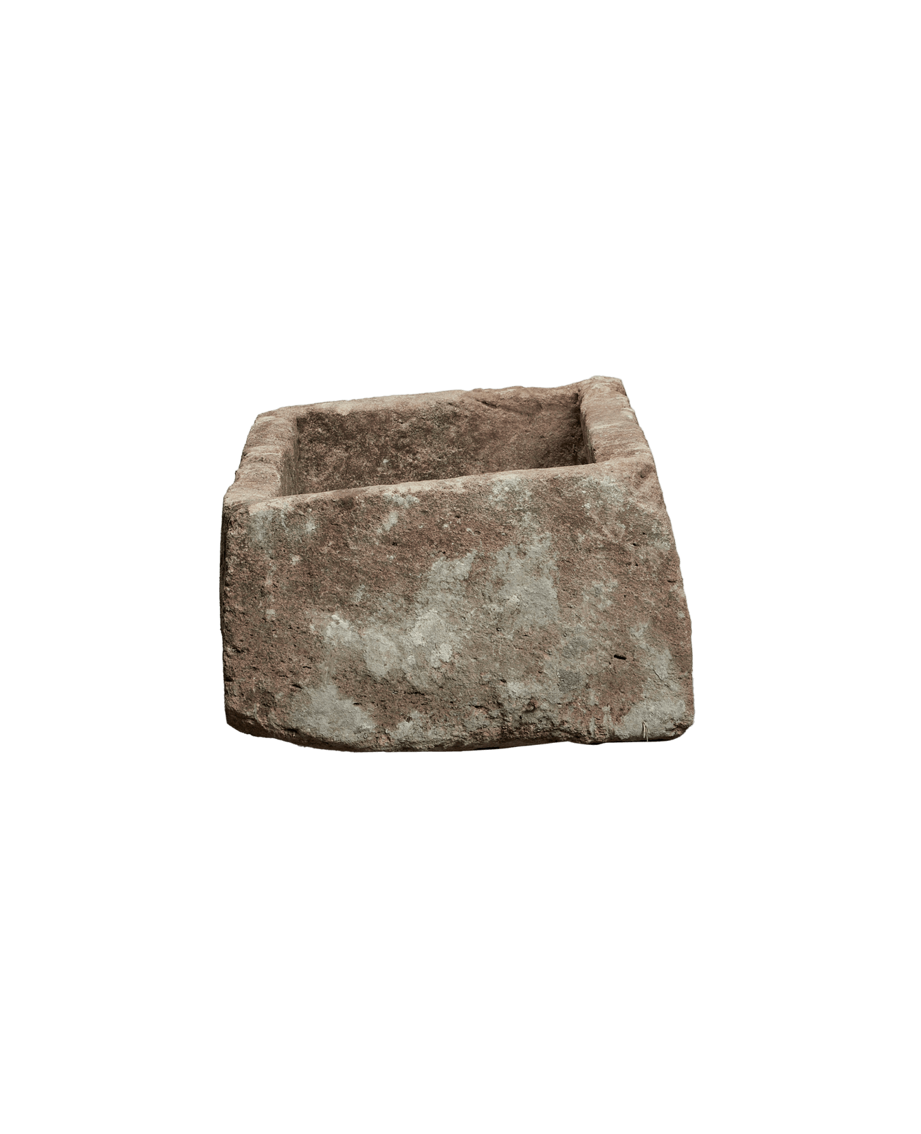 Vintage Limestone Trough - Rectangle from Indonesia - Planters, Fountains, & Water Features