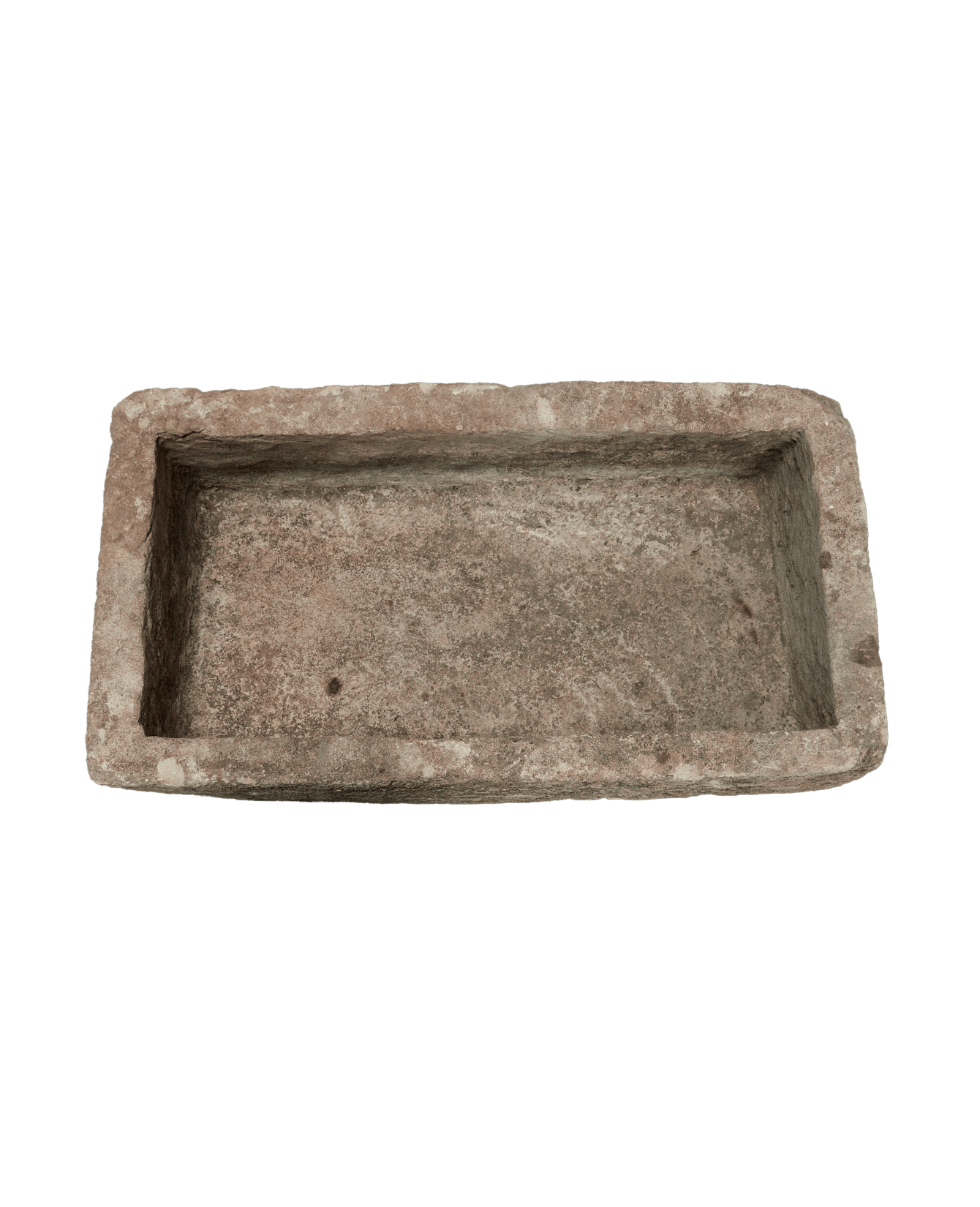 Vintage Limestone Trough - Rectangle from Indonesia - Planters, Fountains, & Water Features