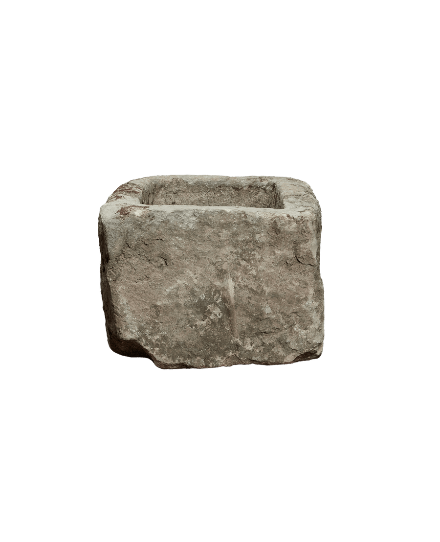 Vintage Limestone Trough - Rectangle from Indonesia made of Stone