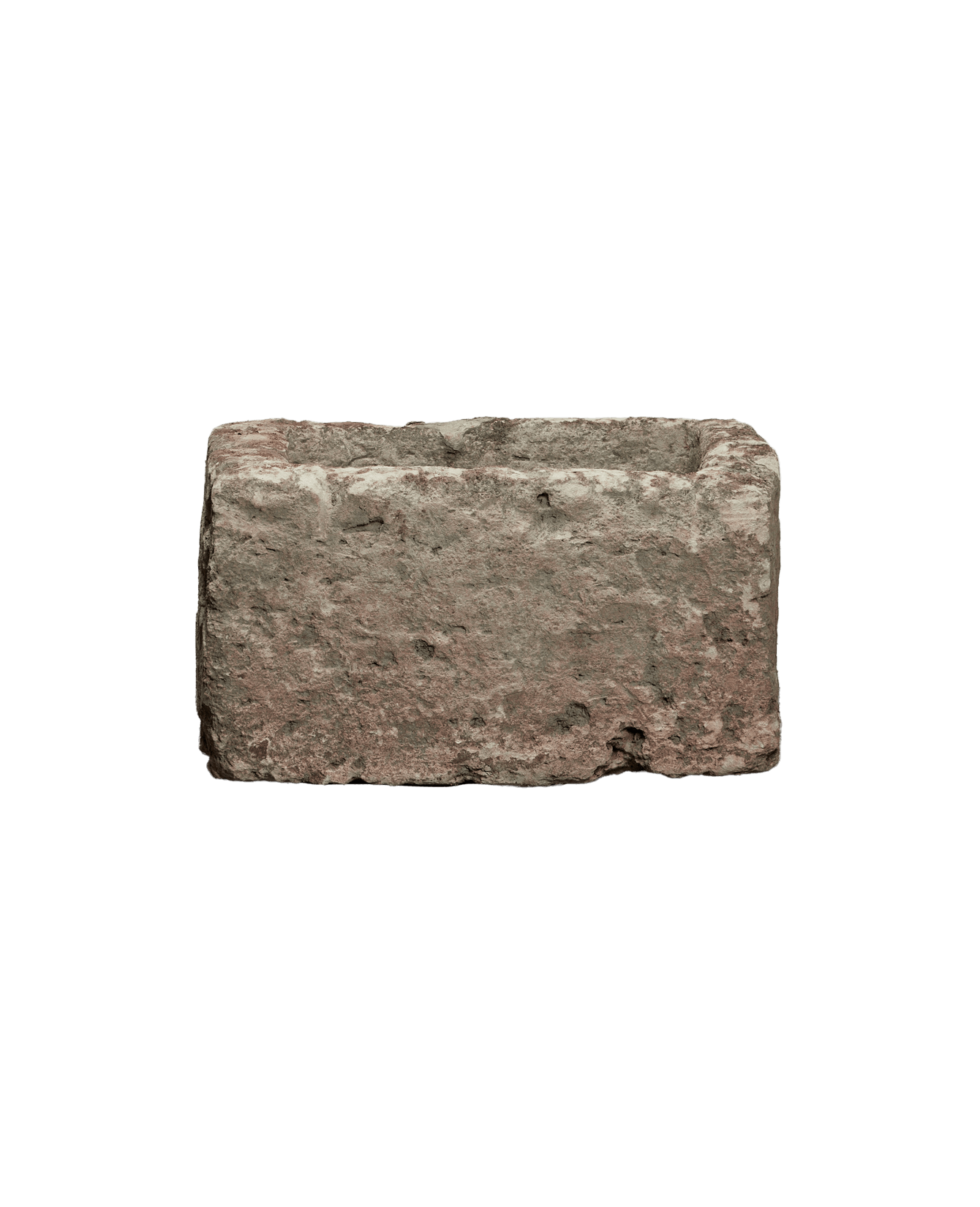 Vintage Limestone Trough - Rectangle from Indonesia - Planters, Fountains, & Water Features